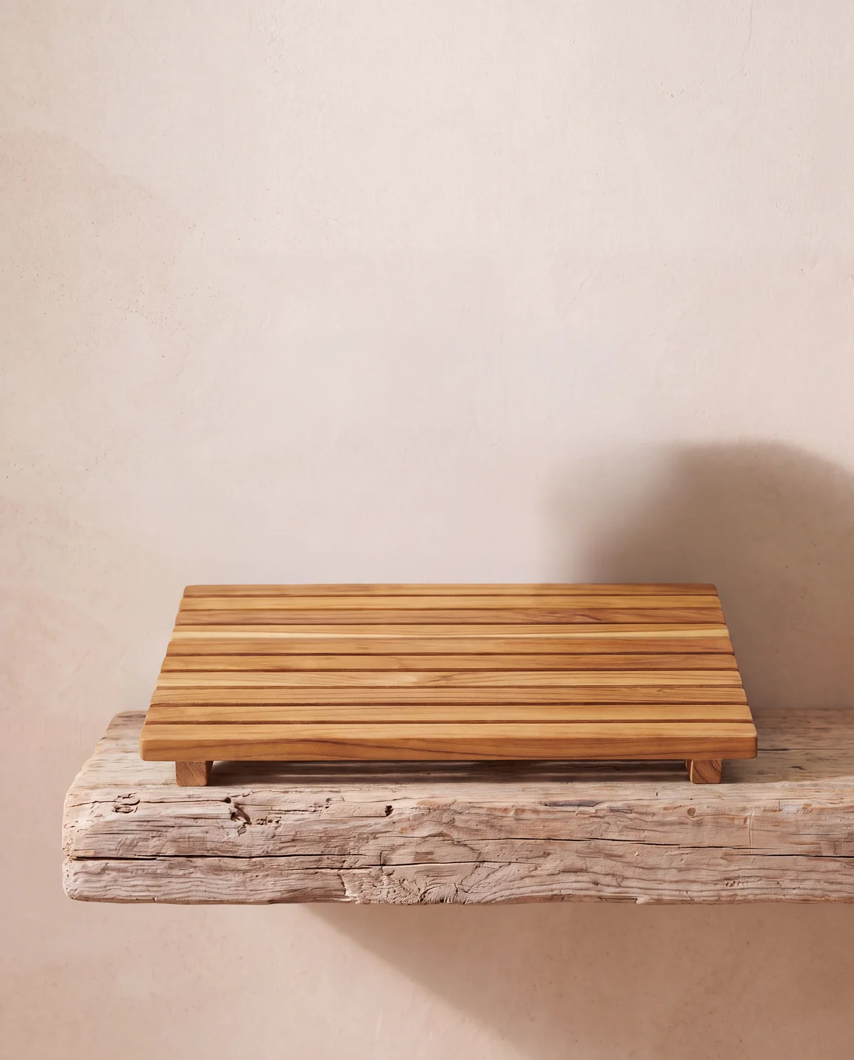 Teak Bath Mat, 31 x 20 in