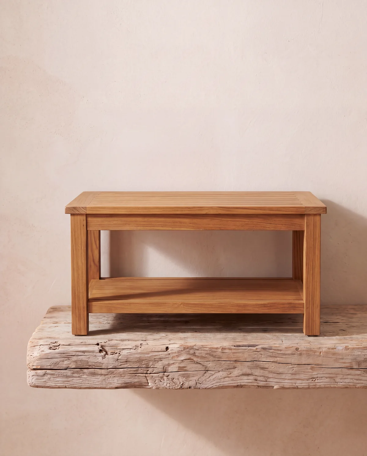 Teak Shower Bench, 24 in